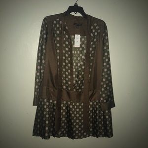 New Paisley multi colored Banana Republic dress